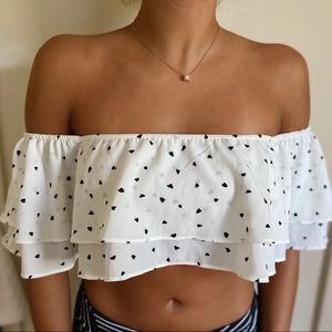 SUPERDOWN off the shoulder top